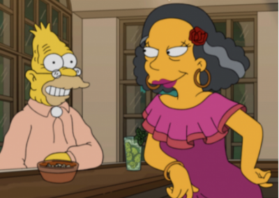 Los Simpsons. Isabela