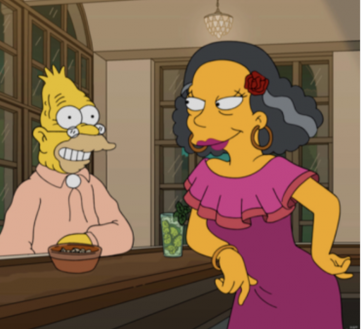 Los Simpsons. Isabela